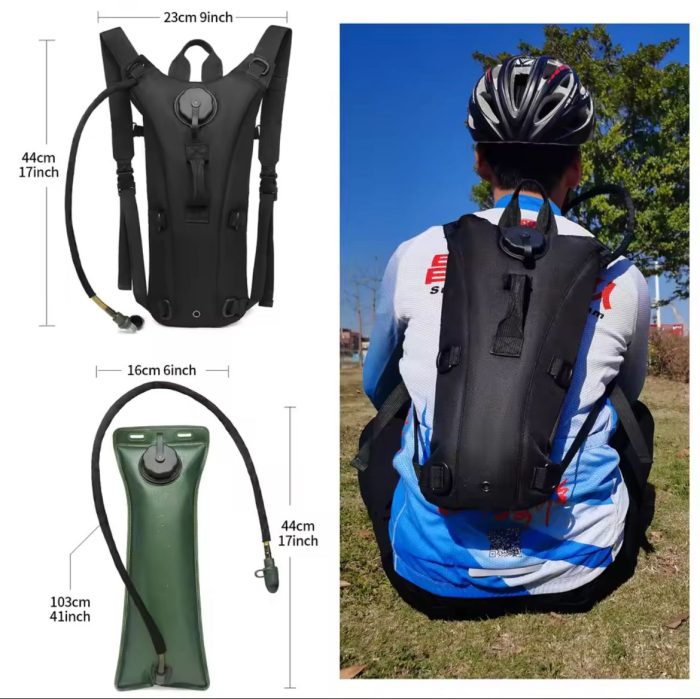 ⁦🎒 תיק שתייה – Water Bladder Backpack⁩ – תמונה ⁦6⁩