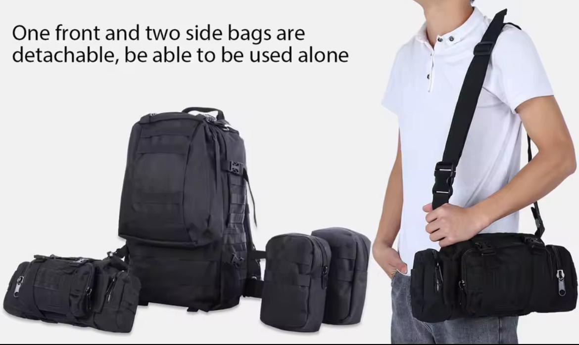 🎒 תיק צבאי טקטי 65 ליטר – תמונה 3