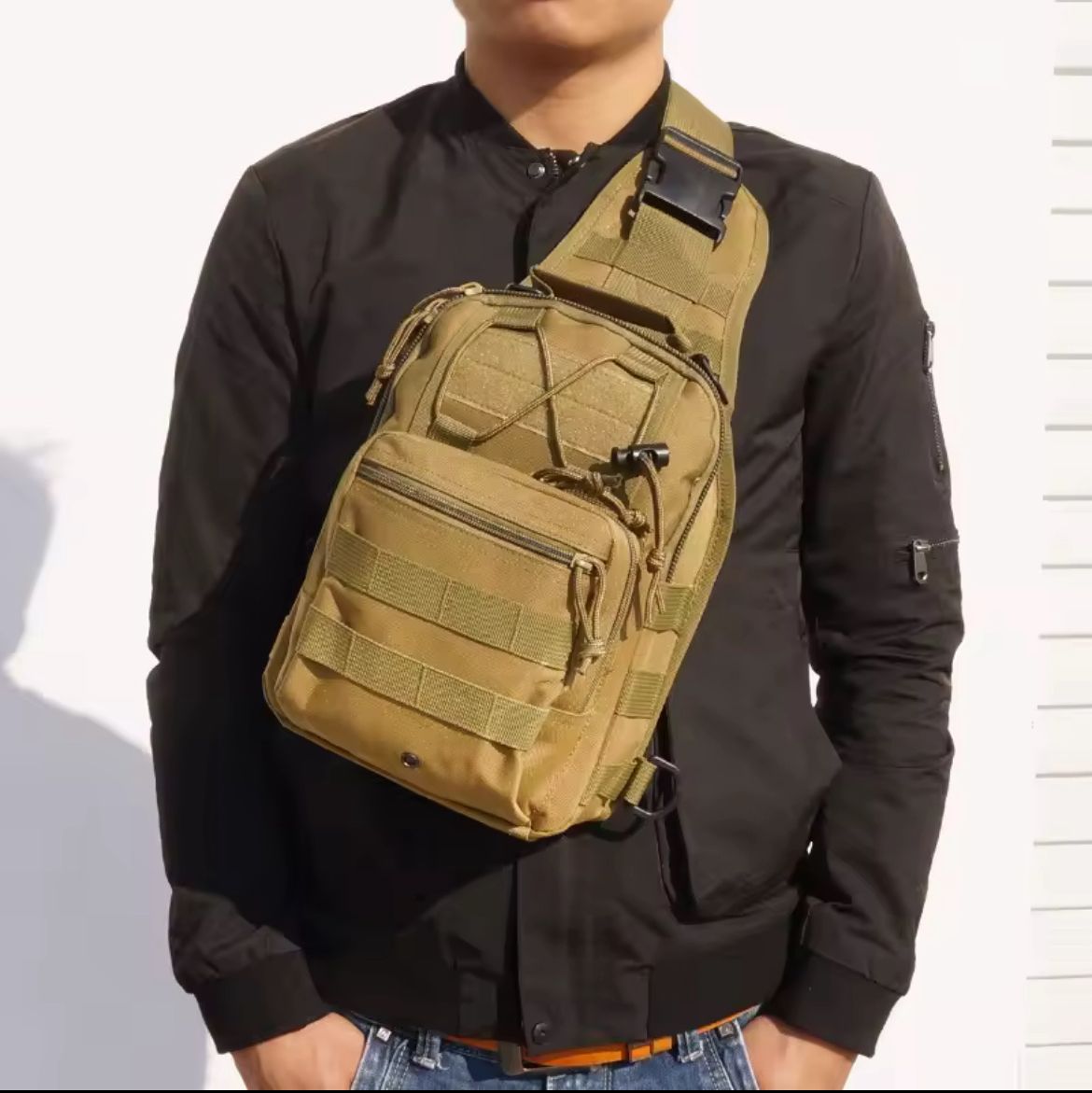 🎒 תיק כתף טקטי – Tactical Sling Bag – תמונה 2