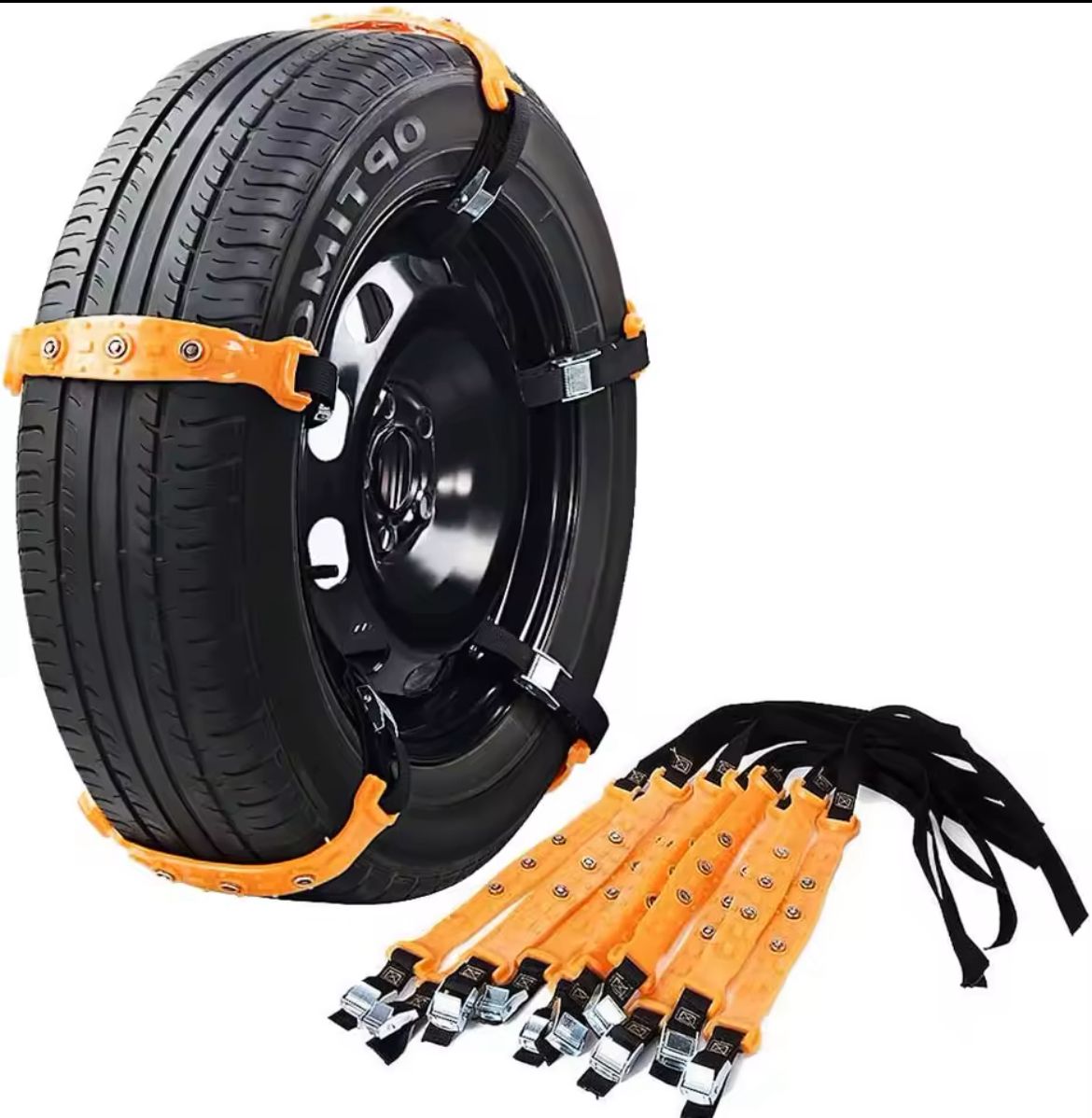 🛞 שרשראות נגד החלקה לגלגלי רכב (Car Anti-Skid Chains)