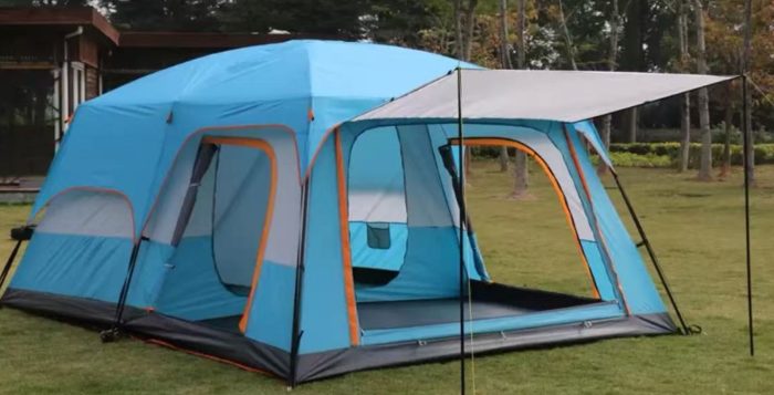 ⛺ אוהל משפחתי גדול 320×220×180 ס"מ