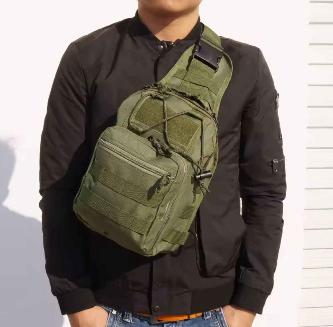 🎒 תיק כתף טקטי – Tactical Sling Bag – תמונה 4