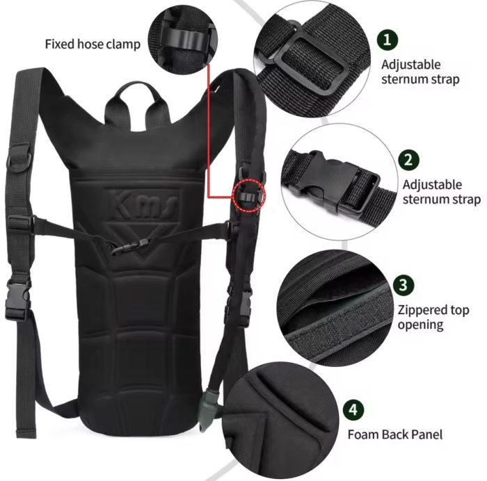 ⁦🎒 תיק שתייה – Water Bladder Backpack⁩ – תמונה ⁦2⁩