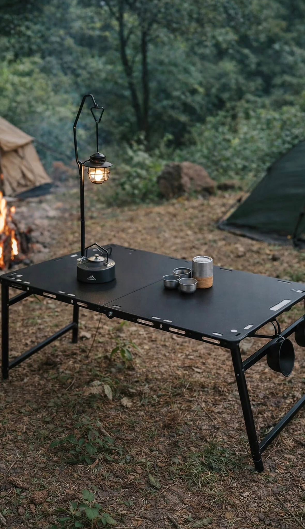 🔥 שולחן קמפינג מקצועי – נוחות ועוצמה ביחד!