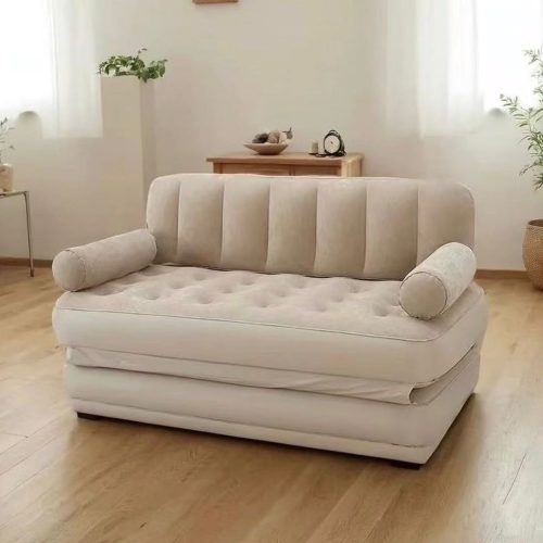 🔥 ספה/מזרן מתנפח 2 ב-1 – נוחות חכמה בכל מקום!