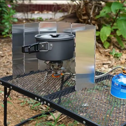 🔥 מגן רוח לגז – פתרון מושלם לבישול בשטח!